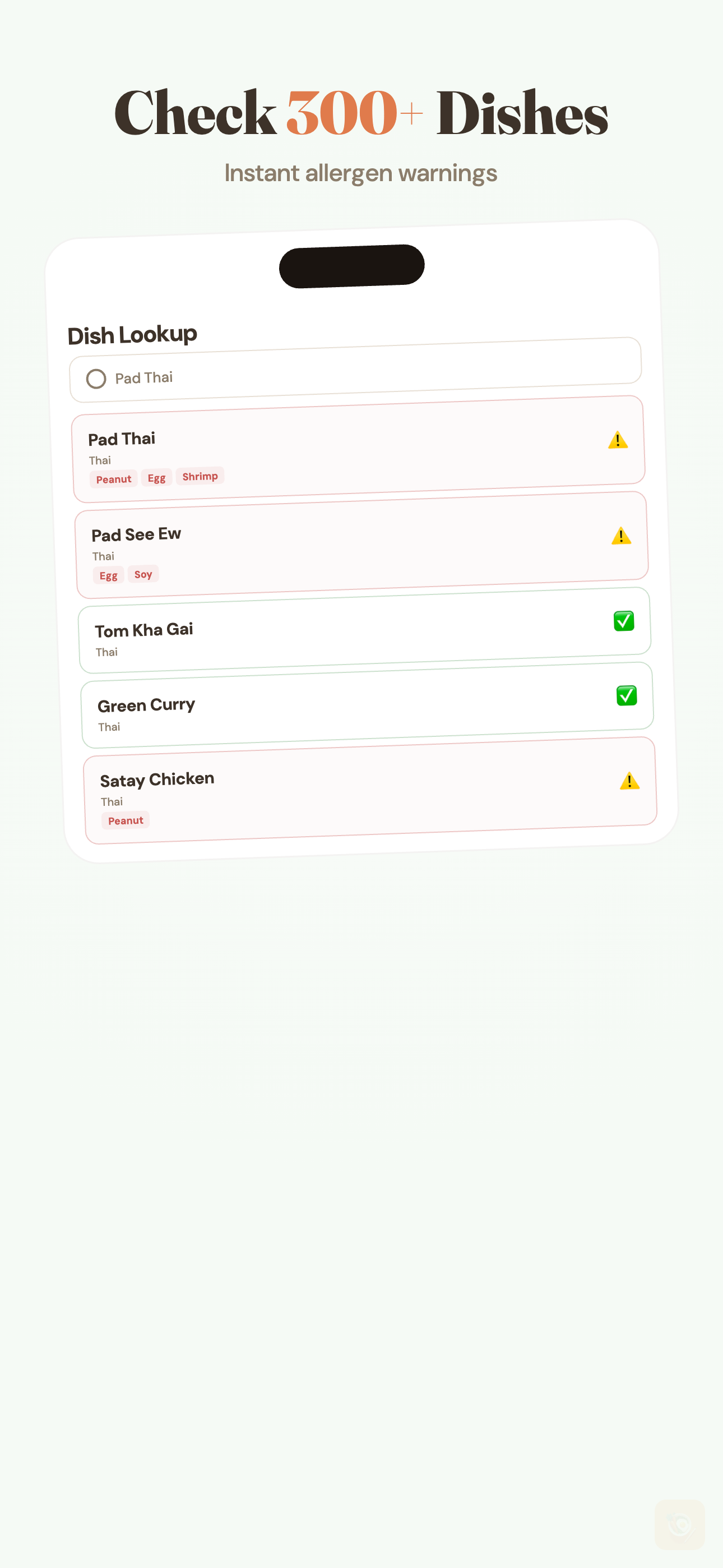 AllergyLog screenshot 2