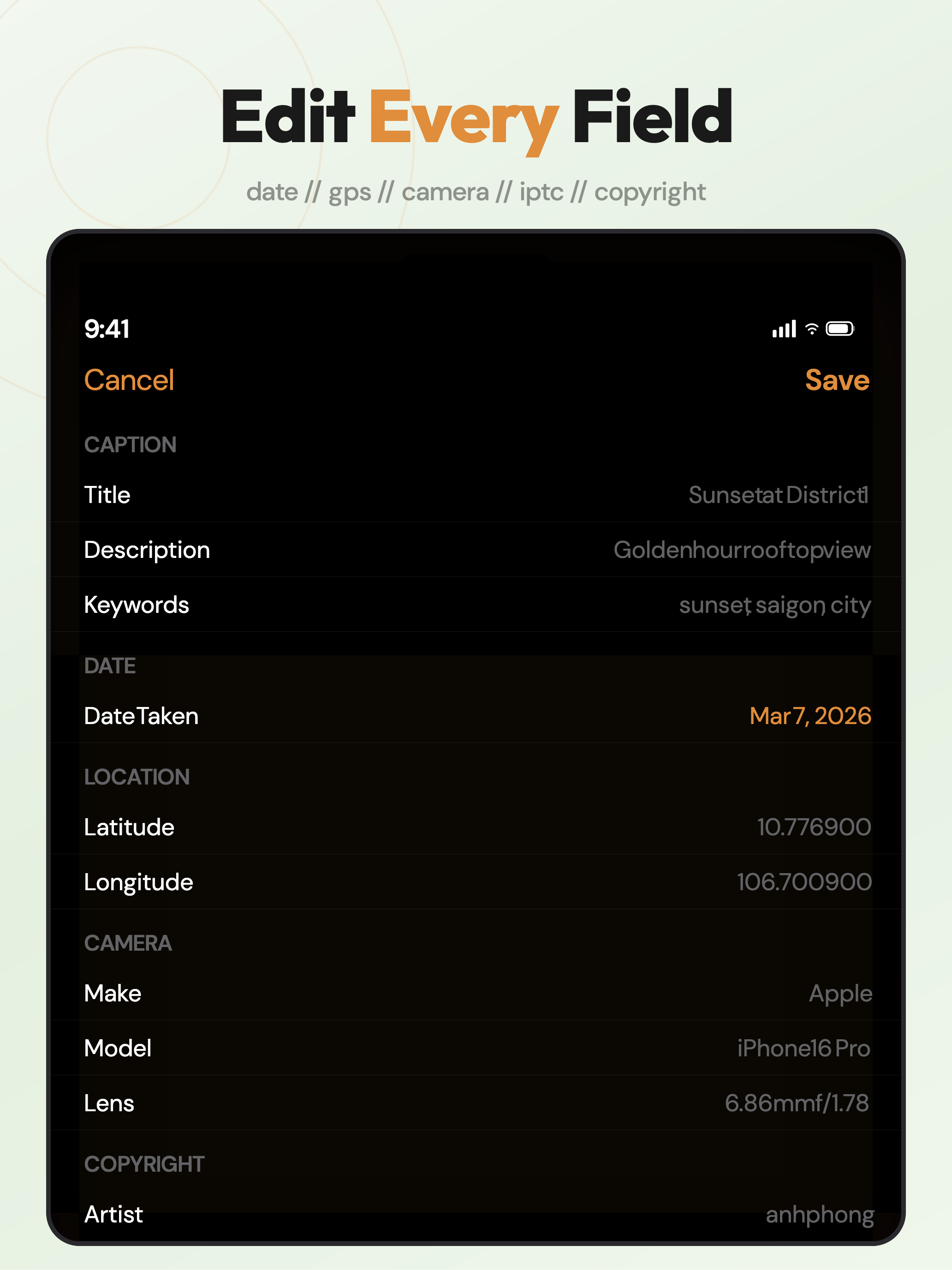 ExifStrip screenshot 3