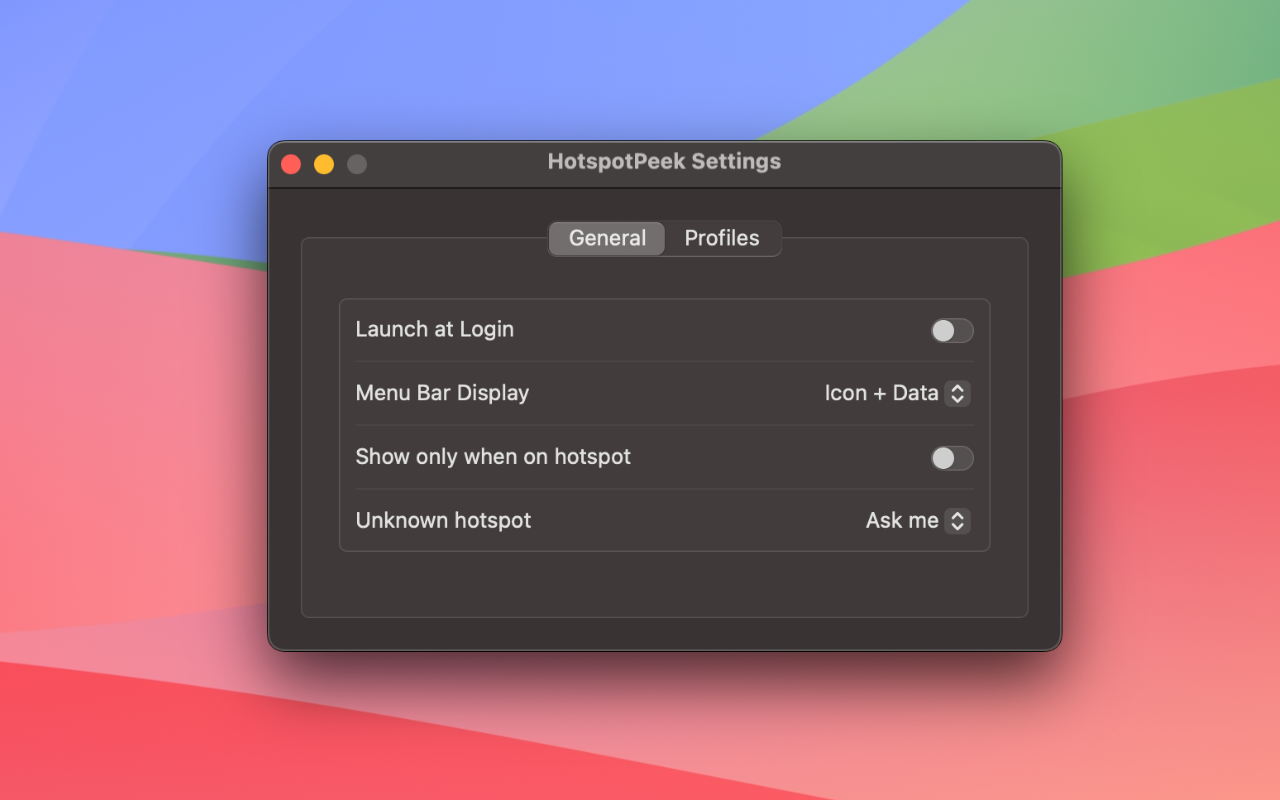 Hotspot Peek screenshot 3