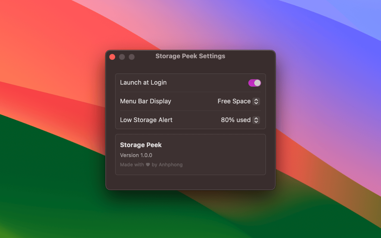 Storage Peek screenshot 4